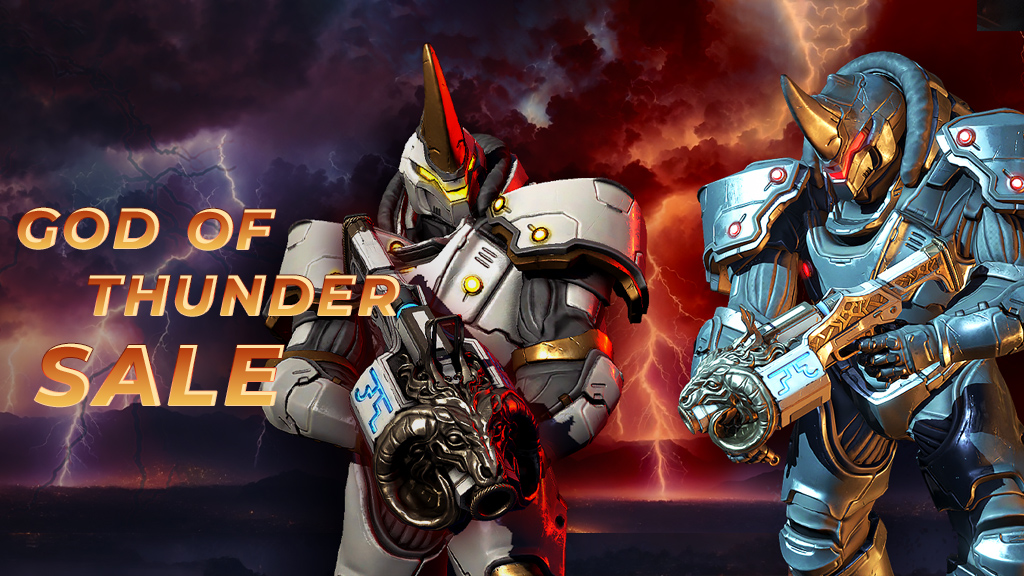newsletter god of thunder sale